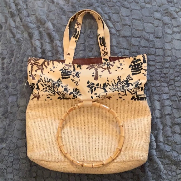 Very unique Chico’s convertible straw purse - Picture 6 of 6